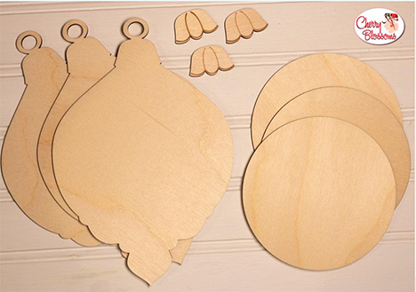 Vintage Ornaments Set Two