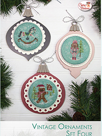 Vintage Ornaments Set Four