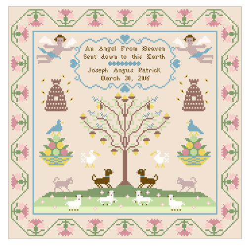 Angels from Heaven - A Birth Sampler
