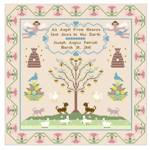 Angels from Heaven - A Birth Sampler