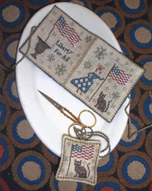 Lady Liberty Needle Book & Fob