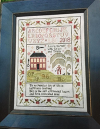 Stitch Girl Sampler