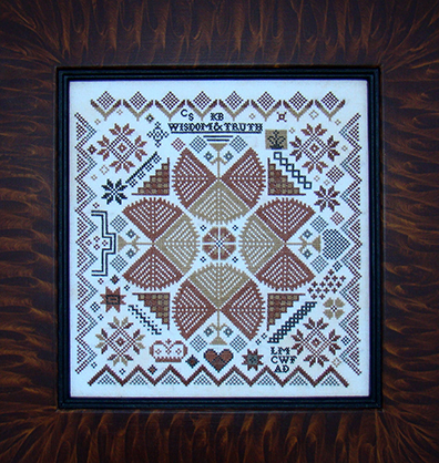 Quaker Medallion Sampler