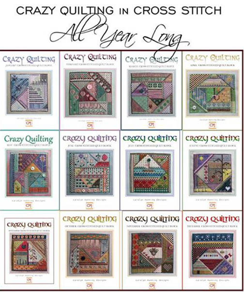 Crazy Quilting All Year Long