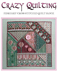 Crazy Quilting - February Block