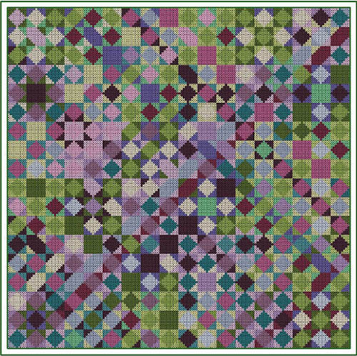 Broken Star Collection - Thistle Quilt Block