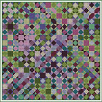 Broken Star Collection - Thistle Quilt Block