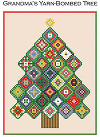 Grandma's Yarn-Bombed Tree