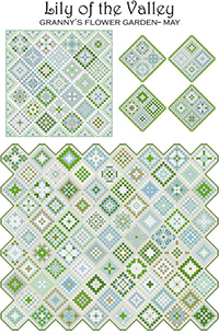 Granny's Flower Garden - May Lily of the Valley