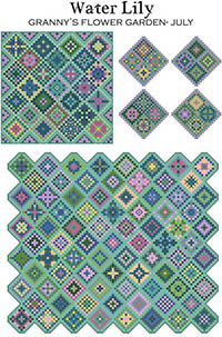 Granny's Flower Garden - July Water Lily