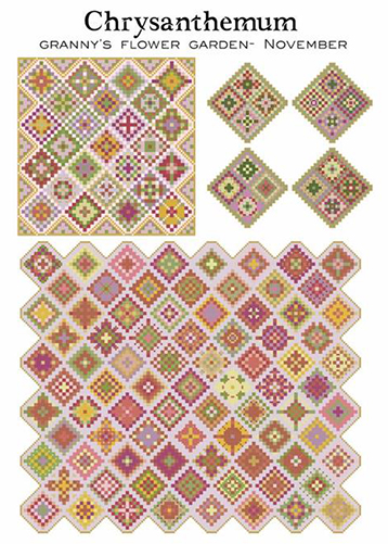 Granny's Flower Garden - Chrysanthemum