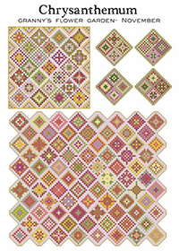 Granny's Flower Garden - Chrysanthemum