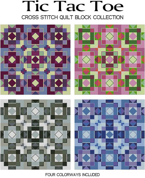 Quilt Block Collection - Tic Tac Toe