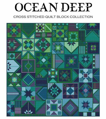 Quilt Block Collection - Ocean Deep