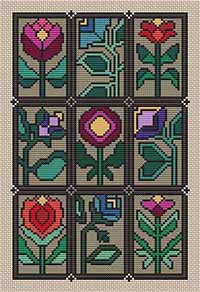 Floral Glass