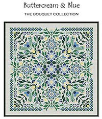 Bouquet Collecton - Buttercream and Blue