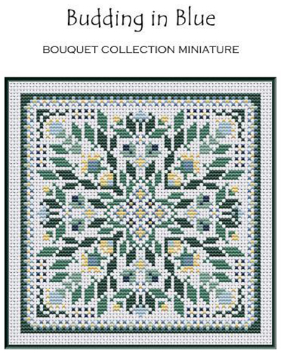 Bouquet Miniature Collection  - Budding In Blue