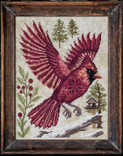 Year In The Woods II #7 - The Winter Cardinal