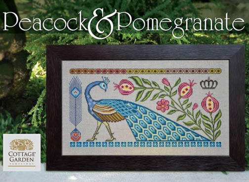 Peacock & Pomegranate