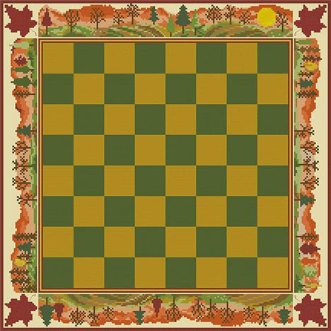 Fall Woodland Game Board