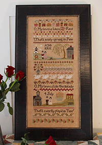 Red, Red Rose Sampler