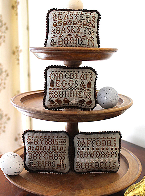 Easter Basket and Bonnets