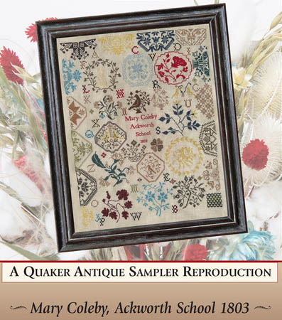 Mary Coleby, Achworth School 1803 Sampler