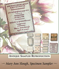 Mary Ann Slough, Specimen Book