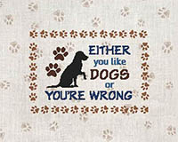 Either you like Dogs or ...