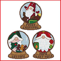 Christmas Snow Globes - Set 2