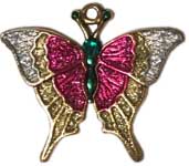 Christmas Butterfly Ornament