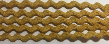 Honey Wiskey 1/4 Rick Rack by Dames Of The Needle