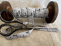 Memphis Blues Wash Measuring Twill Tape from Dames of the Needle
