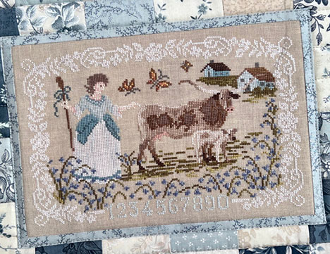 Bessie in the Bluebells