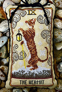Cat Tarot 9: The Hermit