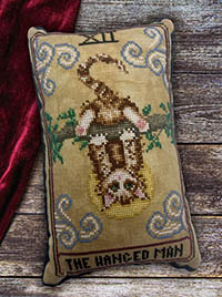 Cat Tarot XII: The Hanged Man