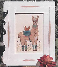 Hen and Her Llama