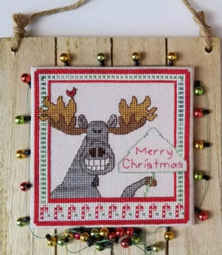 Christmas Moose Greeting