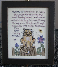 Sap for My Kitty-Kat