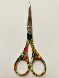 Retro Flowers Scissors