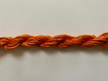 Burnt Orange Dinky-Dyes Stranded Silk