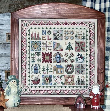 Quilt Sampler IX - Country Christmas Blocks