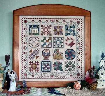 Quilt Sampler X-Wedding Blocks