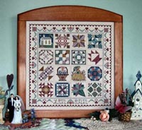 Quilt Sampler X-Wedding Blocks