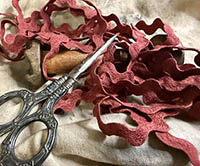 Sweeney Red 1/2 Rick Rack