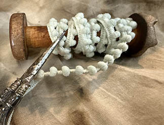 Colonial Blue Mini Pom Pom