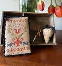 Red Tulip Ruler Tray Lid