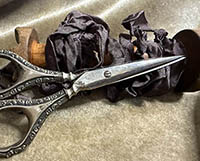 Mayflower Grey 1/2 Crinkle Ribbon