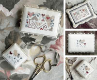 Little Love Pin Keep and Scissors Fob