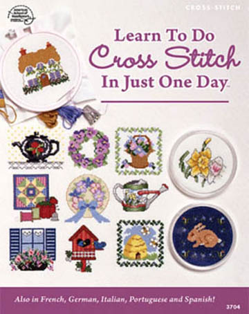 Learn to Cross Stitch In Just One Day